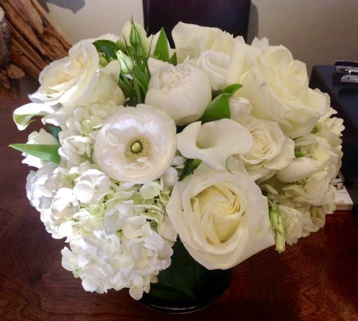 Hydrangeas, Roses Arrangement #11